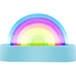 Lampe dansante Rainbow Bleu