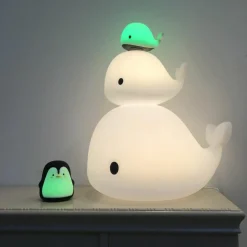 Lampe LED de sol Christian la baleine (30 cm)