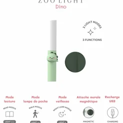 Lampe nomade 3 en 1 Zoo Light Dino