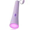 Lampe torche pour enfant lila