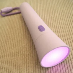 Lampe torche pour enfant lila