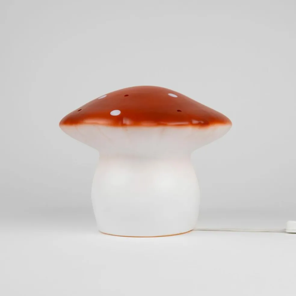 Lampe veilleuse champignon Brique Rouge