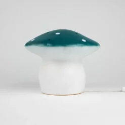 Lampe veilleuse champignon Bleu Sacrelle