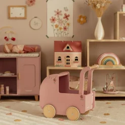 Landau pour poupée en bois FSC