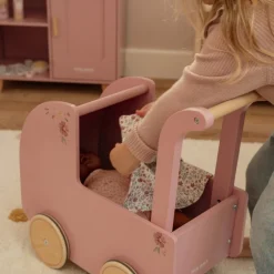 Landau pour poupée en bois FSC