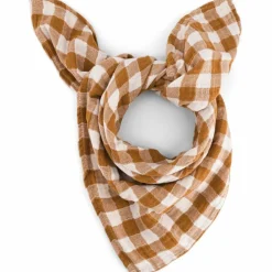 Lange Bianca Vichy Caramel (70 x 70 cm)