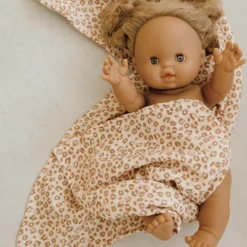 Lange Gaze Léopard (65 x 65 cm)