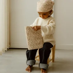 Lange Gaze Léopard (65 x 65 cm)