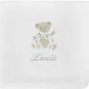 Lange ours gris personnalisable (70 x 70 cm)