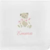 Lange ours rose personnalisable (70 x 70 cm)