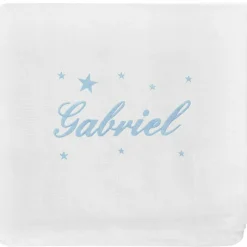 Lange étoile bleu personnalisable (70 x 70 cm)