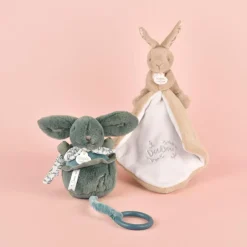 Lapin Doudou beige (10 cm)