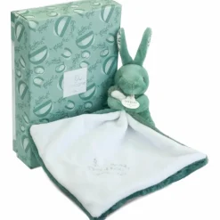 Lapin Doudou vert sauge (10 cm)