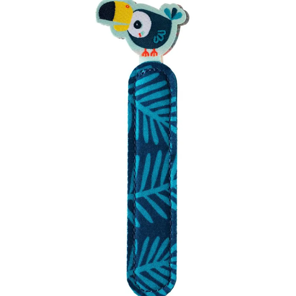 Lettre en tissu à suspendre réversible I (9,5 cm)