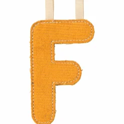 Lettre phosphorescente en tissu à suspendre F