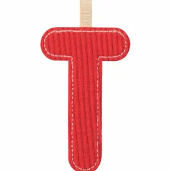 Lettre phosphorescente en tissu à suspendre T