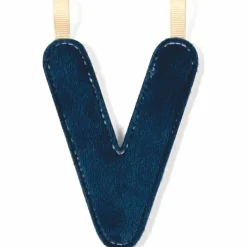 Lettre phosphorescente en tissu à suspendre V