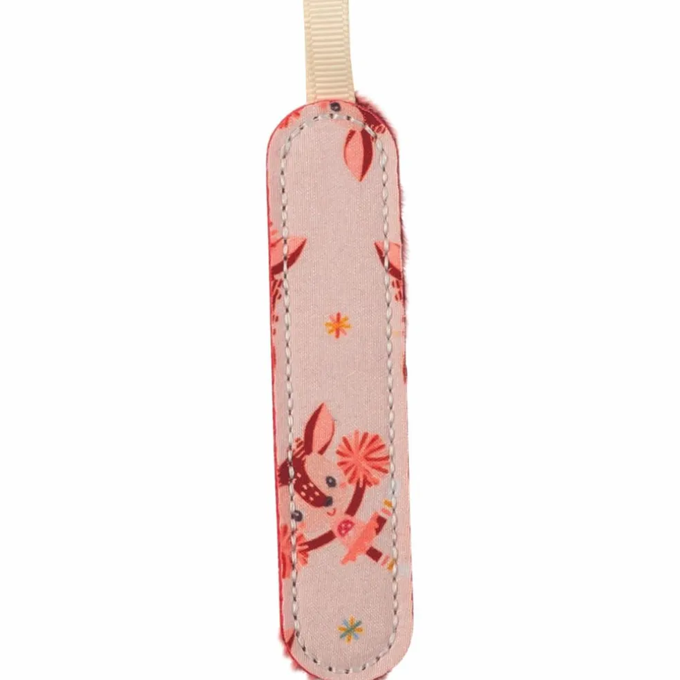 Lettre phosphorescente en tissu à suspendre I Rose