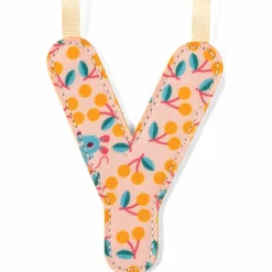 Lettre phosphorescente en tissu à suspendre Y