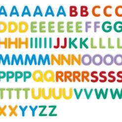 Lettres majuscules magnétiques (83 pièces)