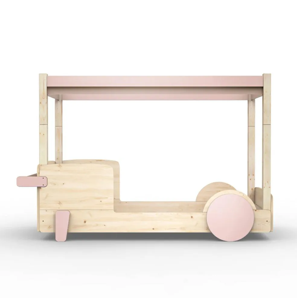 Lit à baldaquin Discovery coloris au choix (90 x 190 cm)