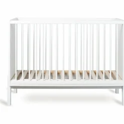 Lit à barreaux Ashi Crème (120 x 60 cm)