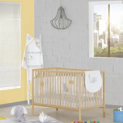 Lit à barreaux First naturel (60 x 120 cm)