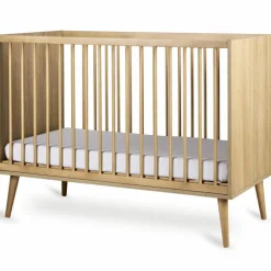 Lit à barreaux Flow Honey Ash (120 x 60 cm)