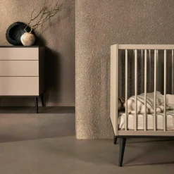 Lit à barreaux Flow Stone (120 x 60 cm)