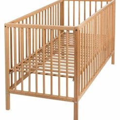 Lit à barreaux Lina Naturel (120 x 60 cm)