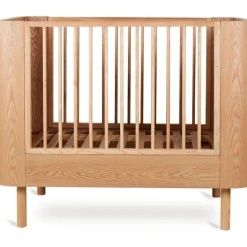 Lit à barreaux évolutif Yume Natural Ash (110 x 70 cm)