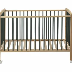 Lit Arthur avec roulettes Hybride kaki (60 x 120 cm)