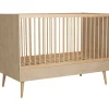 Lit bébé à barreaux Cocoon Natural Oak (120 x 60 cm)