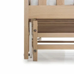 Lit bébé Annie avec système de bercement intégré (120 x 60 cm)