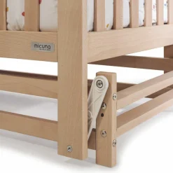 Lit bébé Annie avec système de bercement intégré (120 x 60 cm)