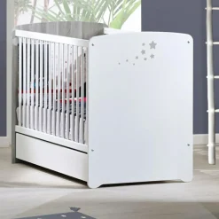 Lit bébé avec tiroir New Nao (60 x 120 cm)