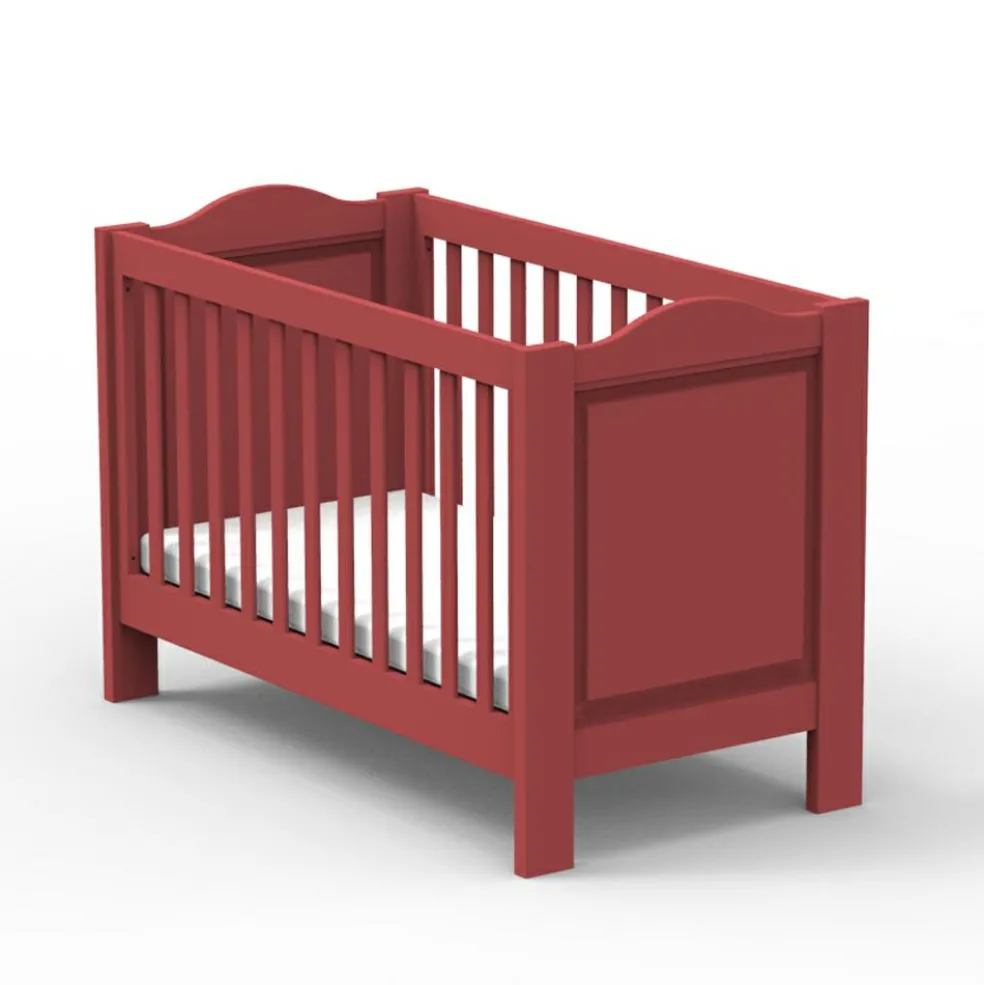 Lit bébé Dominique coloris au choix (60 x 120 cm)