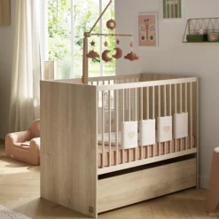 Lit bébé Paloma Bois (60 x 120 cm)