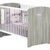 Lit bébé Smile chêne silex (60 x 120 cm)