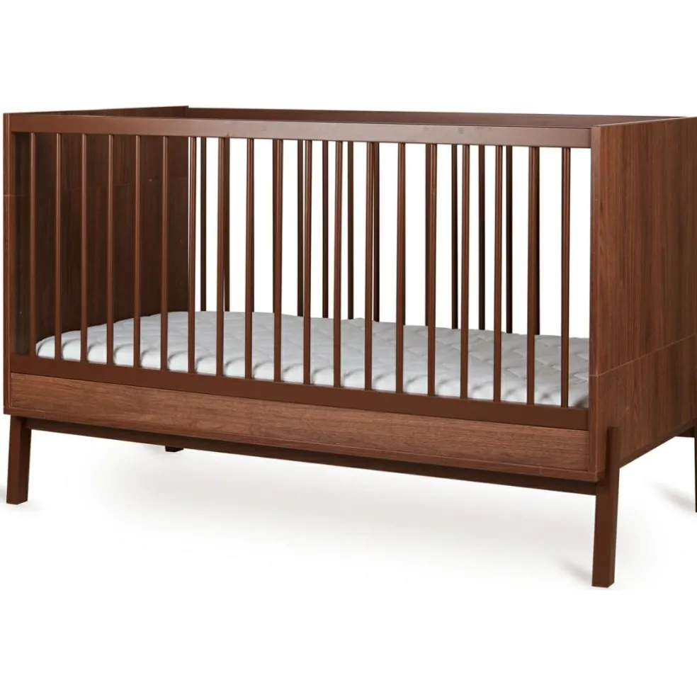 Lit bébé évolutif Ashi Chestnut (140 x 70 cm)