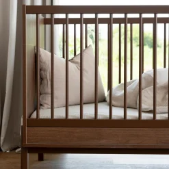 Lit bébé évolutif Ashi Chestnut (140 x 70 cm)