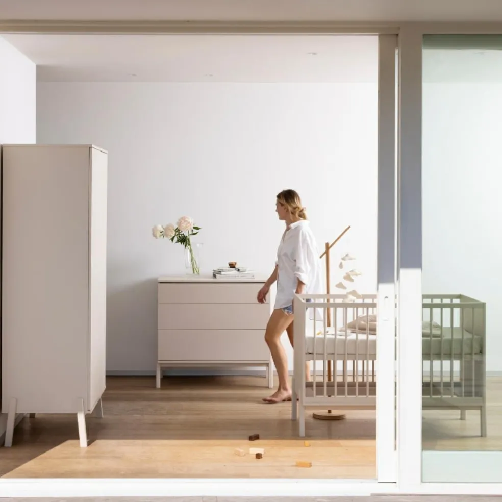 Lit bébé évolutif Ashi Clay (140 x 70 cm)