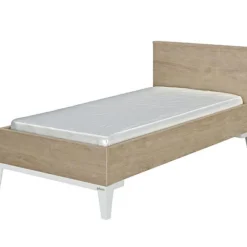 Lit bébé évolutif en chêne blond Marcel (70 x 140)