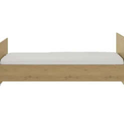 Lit bébé évolutif en lit junior Arthur imitation chêne (60 x 120 cm)