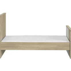 Lit bébé évolutif en lit junior Sacha chêne du bocage (70 x 140 cm)