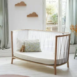 Lit bébé évolutif Kimi Mousse V2 Desert (60 x 120 cm)