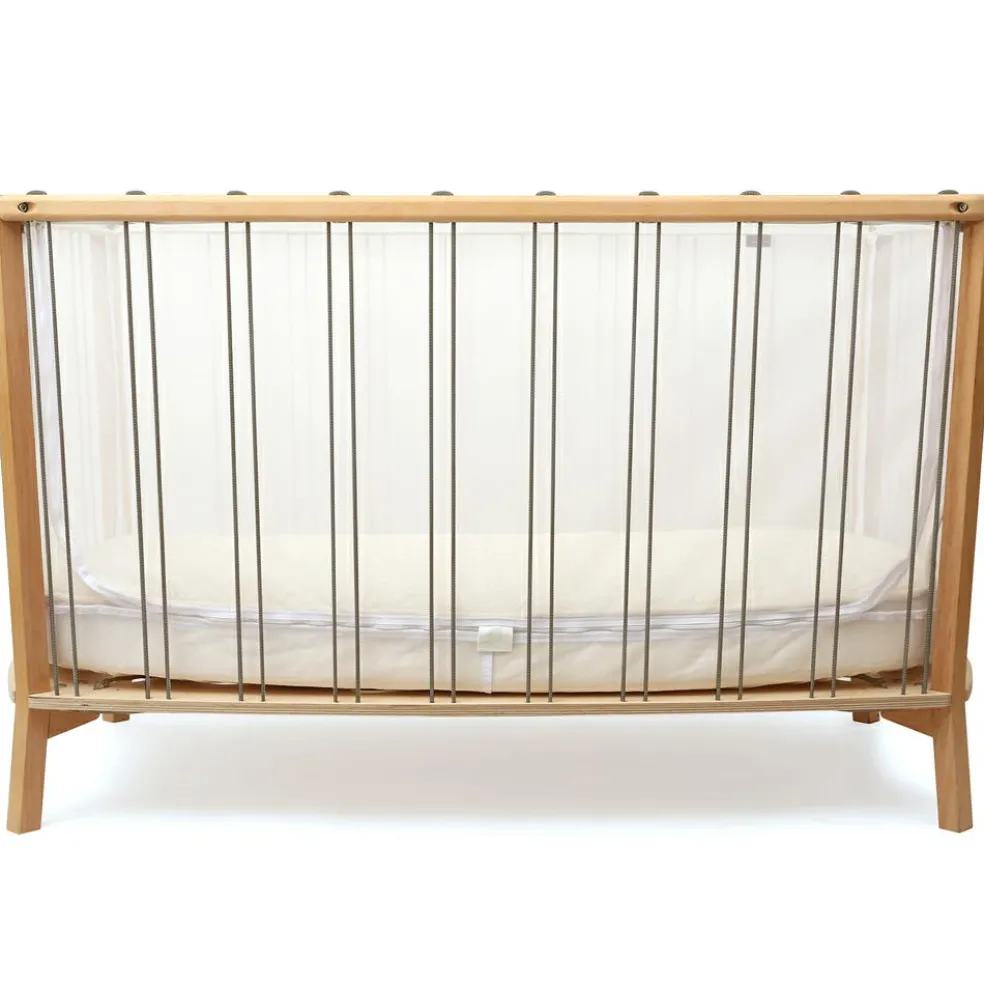 Lit bébé évolutif Kimi Organic V2 Hazelnut (60 x 120 cm)