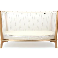 Lit bébé évolutif Kimi Organic V2 Hazelnut (60 x 120 cm)