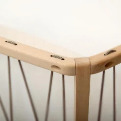 Lit bébé évolutif Kimi Organic V2 Hazelnut (60 x 120 cm)