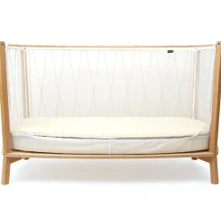 Lit bébé évolutif Kimi Organic V2 Lichen (60 x 120 cm)